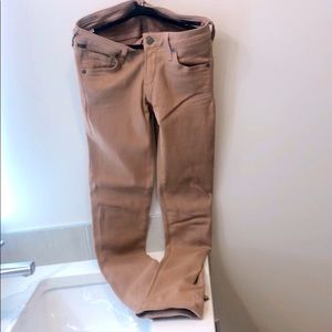 Citizens of Humanity Leatherette Denim-Tan colour